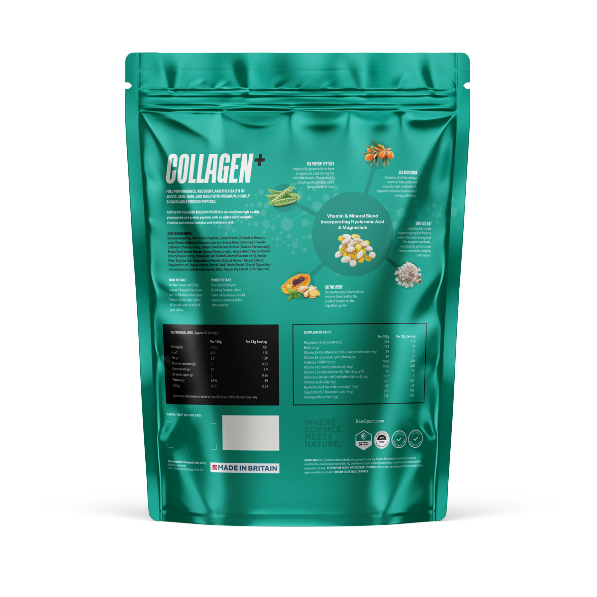 Collagen + Peptide Protein Powder