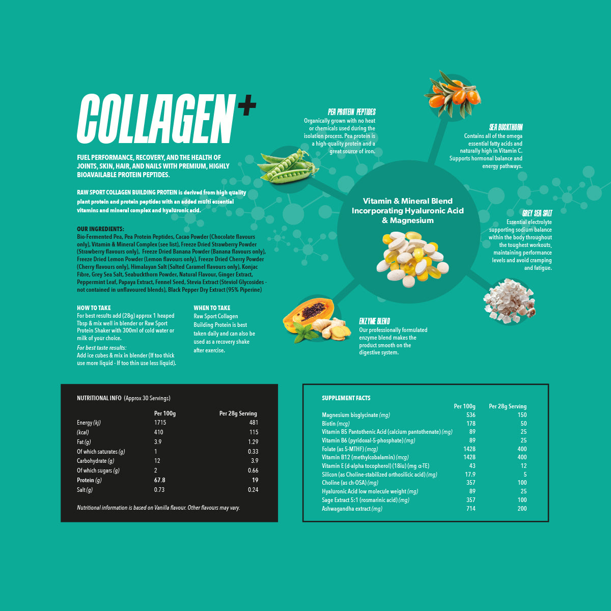 Collagen + Peptide Protein Powder