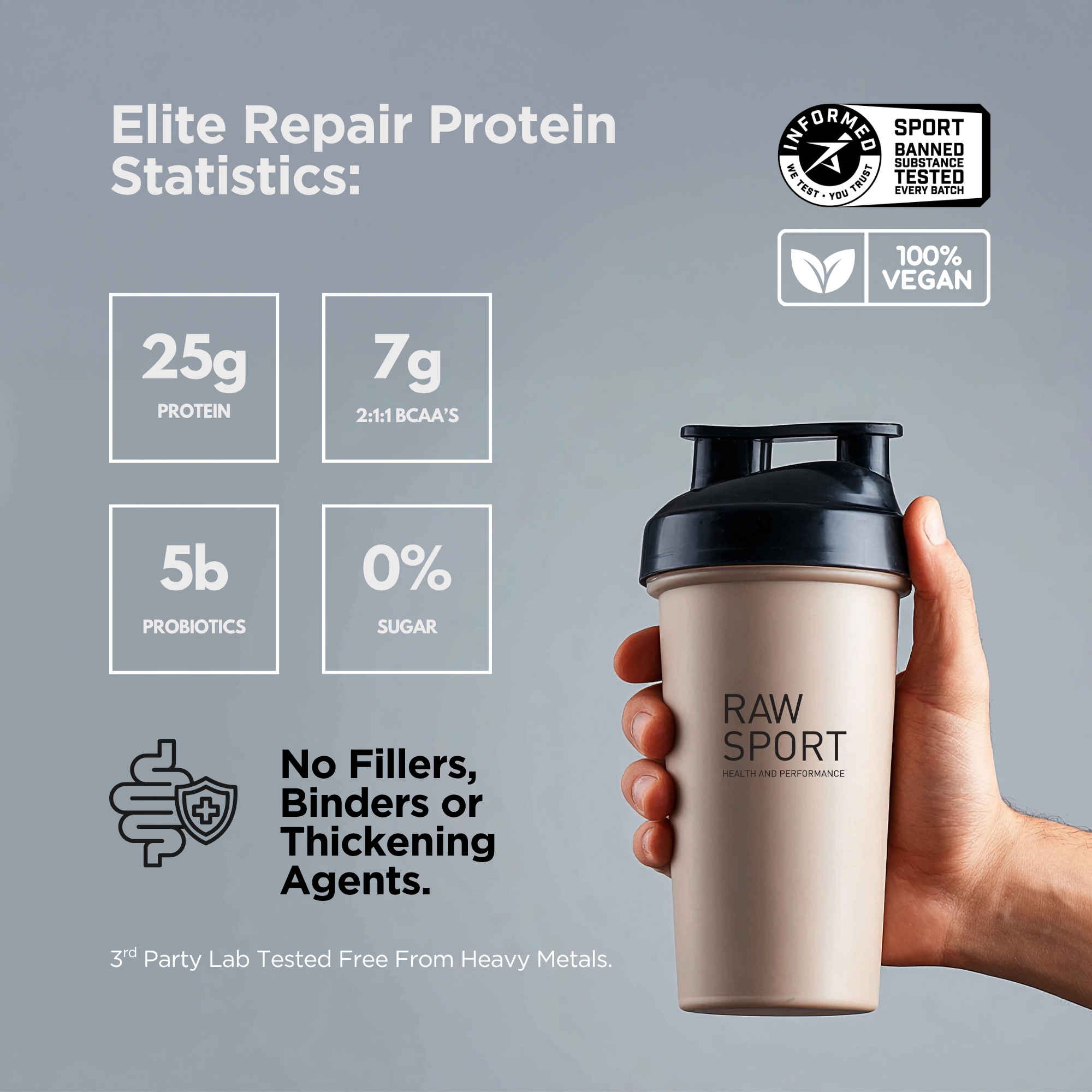 Elite Repair Protein Powders