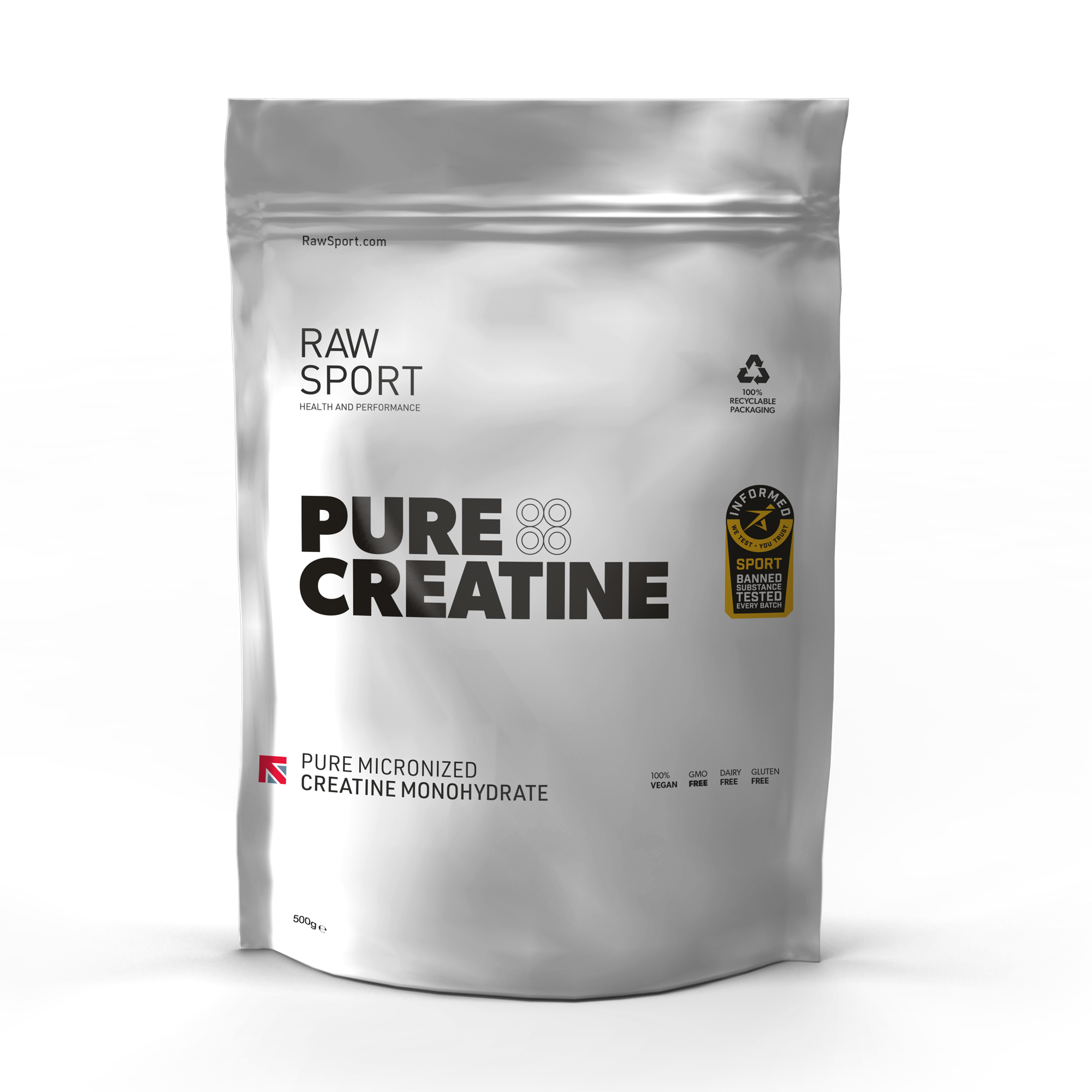 Vegan Friendly Creatine Monohydrate